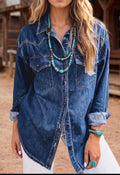 Denim Button Up