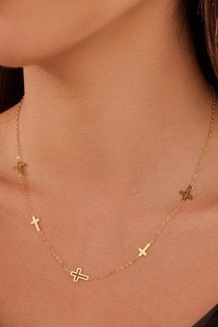 cross necklace